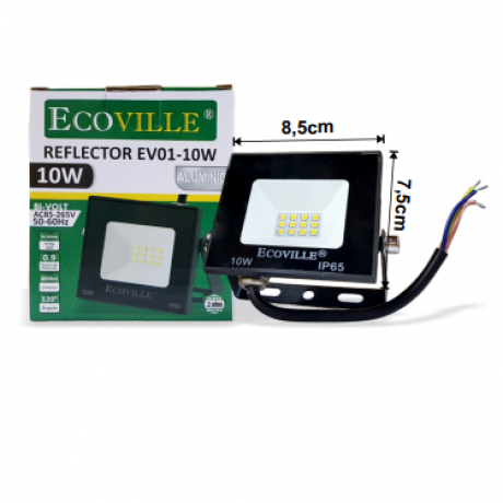 REFLECTOR LED SMD 10W 3000K  ECOVILLE