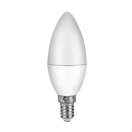 LAMPARA VELA LED 7W C37 E14 3000K ECOVILLE   