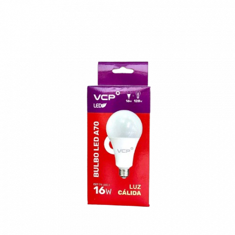 LAMPARA LED BULBO 16W E27 3000K